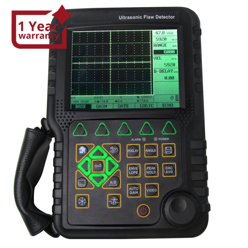 Portable Ultrasonic Flaw Detector Mitech 0-6000mm DAC AVR